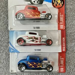 Hot Wheels ‘32 Ford Coupe ( Red, White And Blue ) Hot Rod 海外 即決