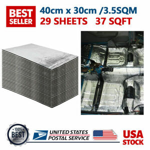 29x40cmx30cm Car Home Thermal Insulation Sound Deadener Heat Noise Deadening Mat 海外 即決