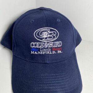 Cole & Burd FORD LINCOLN MERCURY Adjustable Baseball Hat Cap Mansfield PA Car 海外 即決