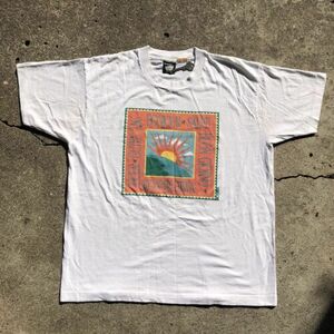 Vintage Screen Stars Best Travel Language Sun Moon Single Stitch T-Shirt 海外 即決