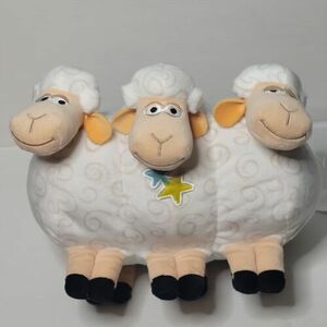 Disney Toy Story 4 Bo Peep's Plush Sheep Billy, Goat & Gruff Stuffed 10" 海外 即決