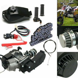 Motor Engine Kit 2-Stroke For Pocket Bicycle Mini Dirt Bike ATV Scooter Parts 海外 即決