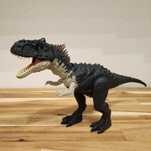 Jurassic World Dominion Roar Strikers Rajasaurus Mattel Dinosaur Figure Toy Park 海外 即決
