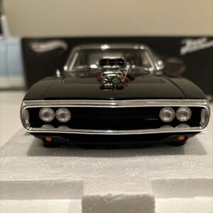 Hot Wheels Elite 1/18 Dodge Charger 1970 Dom's The Fast and The Furious BLY21 海外 即決