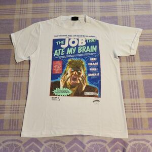 Vtg The Job That Ate My Brain T-shirt Matt Groening Fun-O-Rama Graphic 90s Med 海外 即決