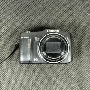 Canon PowerShot SX160 IS 16 MP HD Compact Digital Camera 16x Zoom Tested 海外 即決