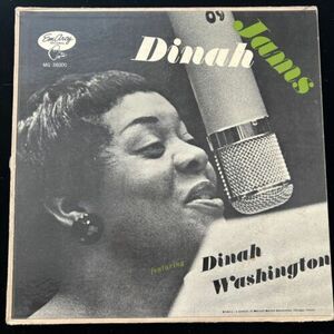 Dinah Washington Jams Emarcy MG 36000 Clifford Brown Max 1955 LP Vinyl Record 海外 即決