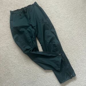 Patagonia Nylon Rain Pants Green Mens size Medium Outdoor Hiking Nylon STY83452 海外 即決