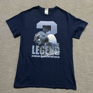 Delta Derek Jeter Shirt Mens Medium Hall of Fame New York Yankees Legend Tee 海外 即決