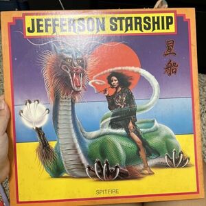 1976 Jefferson Starship "Spitfire" バイナル Record LP Album 33RPM 海外 即決