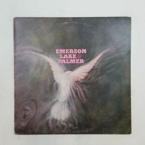 EMERSON LAKE & PALMER s/t SD9040 LP バイナル VG+near++ Cover VG+ Co Slv 1971 海外 即決