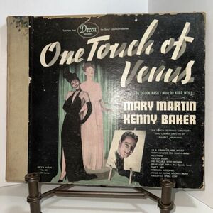 One Touch Of Venus / Mary Martin, Kenny Baker Decca Records No. 361 23M Series 海外 即決