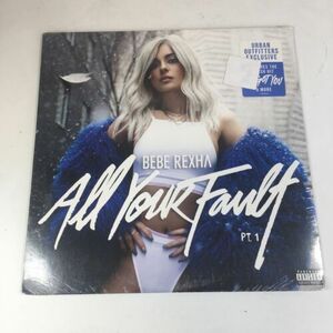 Bebe Rexha All Your Fault Pt. 1 12" バイナル 2017インチ US Limited EP G-Eazy Warner UO 海外 即決