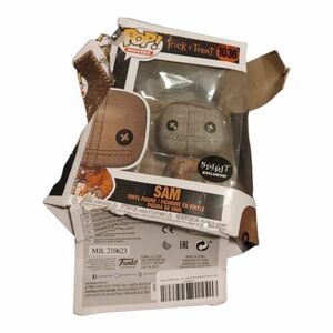 Funko Pop Movies Trick 'r Treat #1036 Sam With Razor (New Damaged Box) 海外 即決