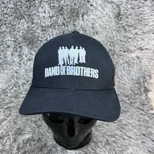 VTG Band Of Brothers HBO Movie TV Show Promo Mesh Trucker Snapback Black 海外 即決