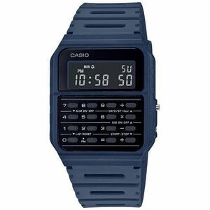 Casio CA-53WF-2B, 8-Digit Calculator Blue Watch, Resin Strap, Alarm, Chronograph 海外 即決