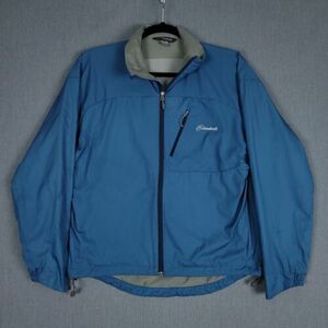 Cloudveil Jacket Mens Large Blue Fleece Lined Outdoor Vented Full Zip 海外 即決