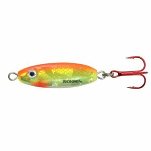 Northland Tackle Buck-Shot Ice Fishing Rattle Spoon, Super-Glo Chub, 1/16 Oz, 海外 即決