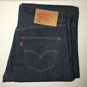 Vintage 90s 501 XX Levis Shrink To Fit Deadstock Raw Jeans 35x40 NWOT 海外 即決