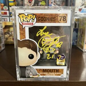 Funko Pop! Movies Goonies Mouth #78 Vaulted Signed Cory Feldman 7BAP 80 Pieces 海外 即決