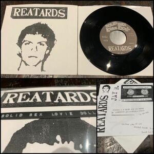 REATARDS Untitled 7" バイナル Jay Reatard Sleeve #d/100-the marked men the spits 海外 即決