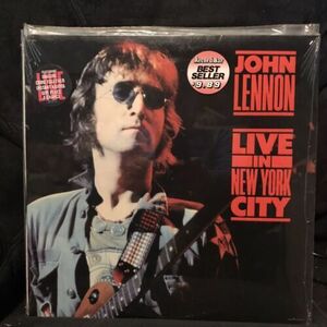 ビートルズ John Lennon LIVE IN New York / City Factory 新品未開封 new! w/hype sticker lp 海外 即決