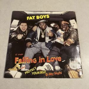 The Fat Boys 12インチ Inch Single 8857661 Falling In Love / Record Album 海外 即決