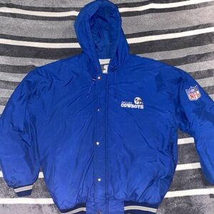 Dallas Cowboys Starter Jacket L Rare 海外 即決