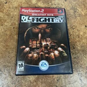 Def Jam: Fight for NY Sony Playstation 2 PS2 No Manual Tested Clean 海外 即決