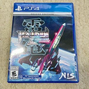 Raiden III X Mikado Maniax-Deluxe Edition PlayStation 4 PS4 OPEN BOX NEW CIB 海外 即決