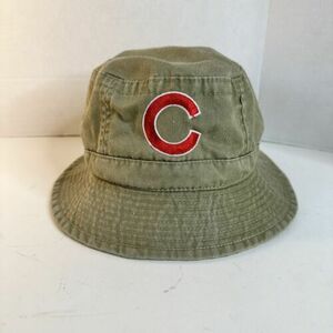 Chicago Cubs Lincoln Park Zoo Nissun Bucket Hat Green Boonie Adult Size Large 海外 即決