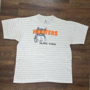 Vintage Hooters More Than A Mouthful 80s-90s single Stitch T-Shirt Men’s XL 海外 即決