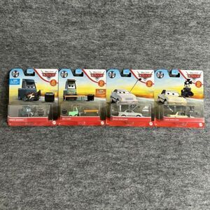 Disney Pixar Cars Robert Jam Jones 21’ Metal Mattel Diecast Band Series Lot of 4 海外 即決