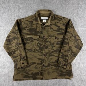 Columbia Jacket Mens Extra Large Wool Blend Camo Hunting Shooting Field Gallatin 海外 即決