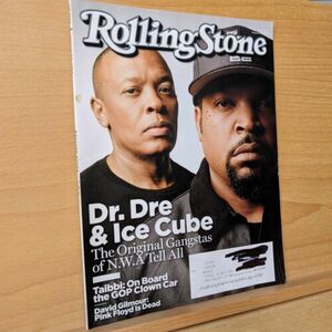 Rolling Stone Magazine Issue 1242 August 27 2015 Dr. Dre Ice Cube N.W.A 海外 即決