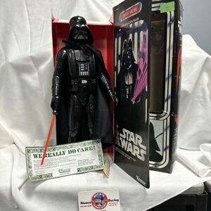 Star Wars DARTH VADER 15" Complete W/Original Box 1978 Vintage & *Repro Insert* 海外 即決