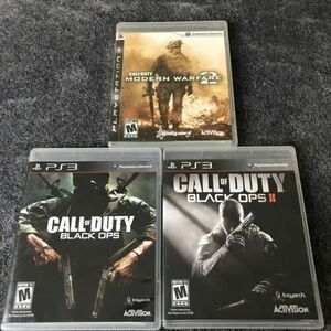 call of duty: black ops ps3 Call Of Duty Black 2 Call Of Duty Modern Warfare 2 海外 即決