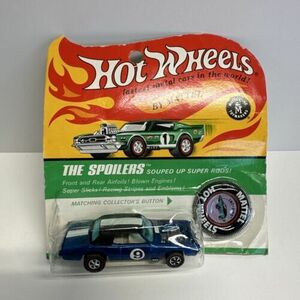 Vintage 1970 Hot Wheels The Spoilers Redline TNT-BIRD BLUE BILSTER BOC NOC 海外 即決