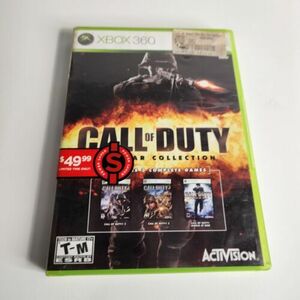 Call of Duty: The War Collection (Microsoft Xbox 360, 2010) CIB 海外 即決