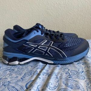 アシックス メンズ Gel Kayano 26 1011A536 ブルー ランニング Shoes Sneakers 27.5cm(US9.5) XWide 海外 即決