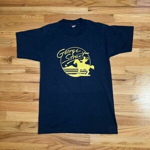 George Strait Vintage Concert T-Shirt Single Stitch 海外 即決