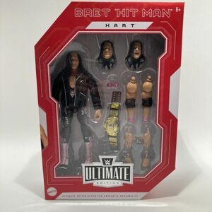 WWE ULTIMATE EDITION MONDAY NIGHT WARS BRET HIT MAN HART ACTION FIGURE (NIB) 海外 即決