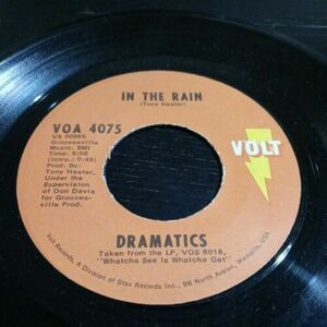 Northern ソウル- The Dramatics "Gimme Some Good ソウル Music/In The Rain" 45 Motown 海外 即決