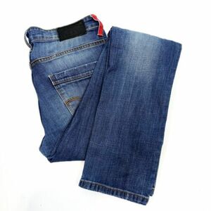 Levi's Redloop Unisex Mid Rise Medium Wash Skinny Blue Jeans Size 32x32 海外 即決