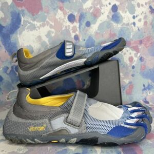 ビブラム ファイブフィンガーズ Bikila Grey/Blue M349 Men’s Shoes 22cm(US4)4 10.5-11 海外 即決