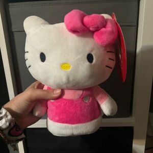 Hello Kitty Plush by Sanrio Figural Piggy Bank White & Pink 海外 即決