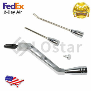 Billet Aluminum Shifter Turn Signal Lever Hazard Tilt Kit Polished For GM Column 海外 即決