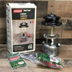 August 1999 COLEMAN Model 285-700T Dual Fuel Lantern *Unfired* No Globe Included 海外 即決