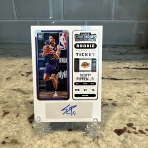 2022-23 Panini Contenders Scotty Pippen Jr. #158 Los Angeles Lakers Rookie Auto 海外 即決