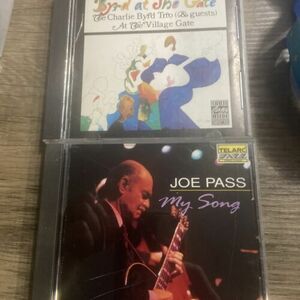 2 Jazz Guitar Cd Lot Charlie Byrd Trio - BYRD AT THE Village Gate Joe Pass 海外 即決